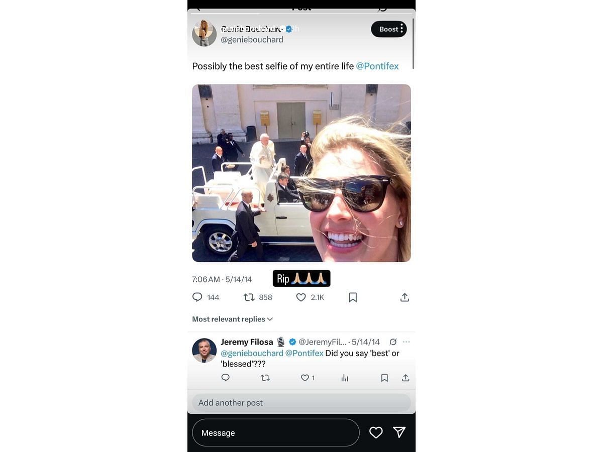 Eugenie Bouchard’s story